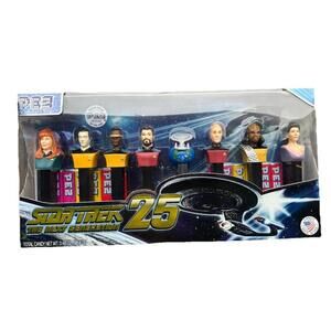 Star Trek The Next Generation 25th Anniversary Pez Collectors Set 2012 Free Ship